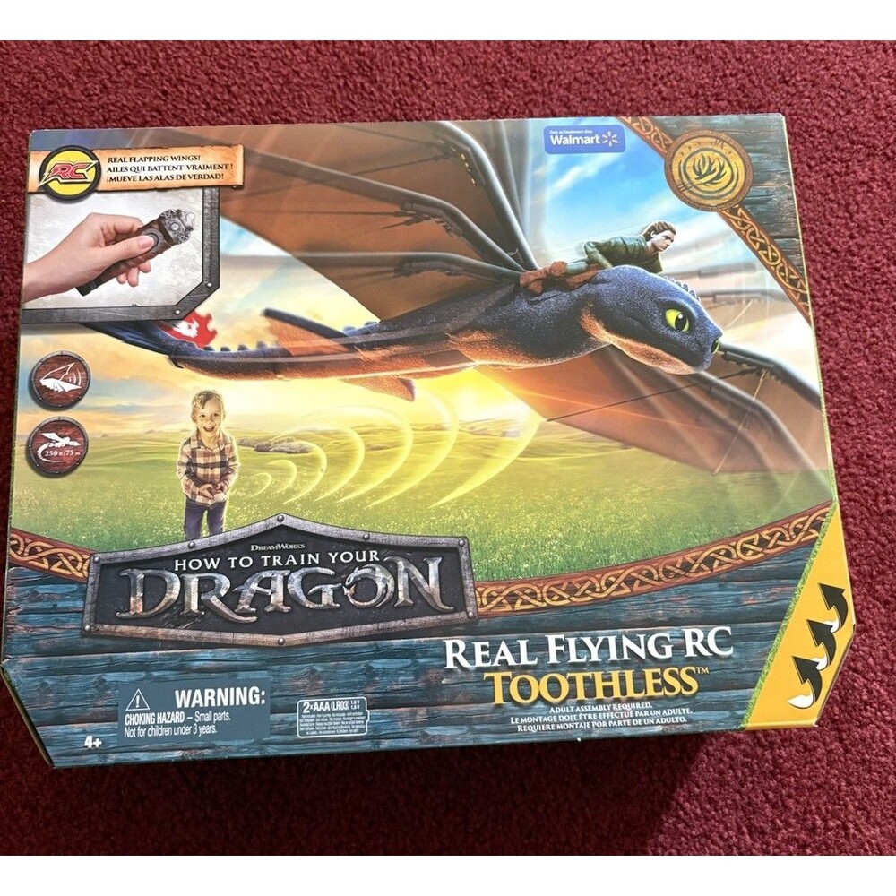 How To Train Your Dragon 2 RC Flying Toothless Remote Control Toy